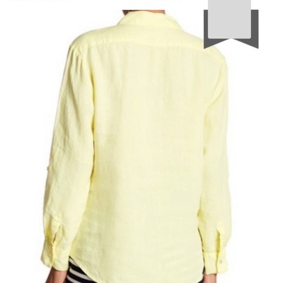 Tommy Bahama - Long Sleeve Button Down Oversized 100% Linen Shirt - Picture 3 of 14